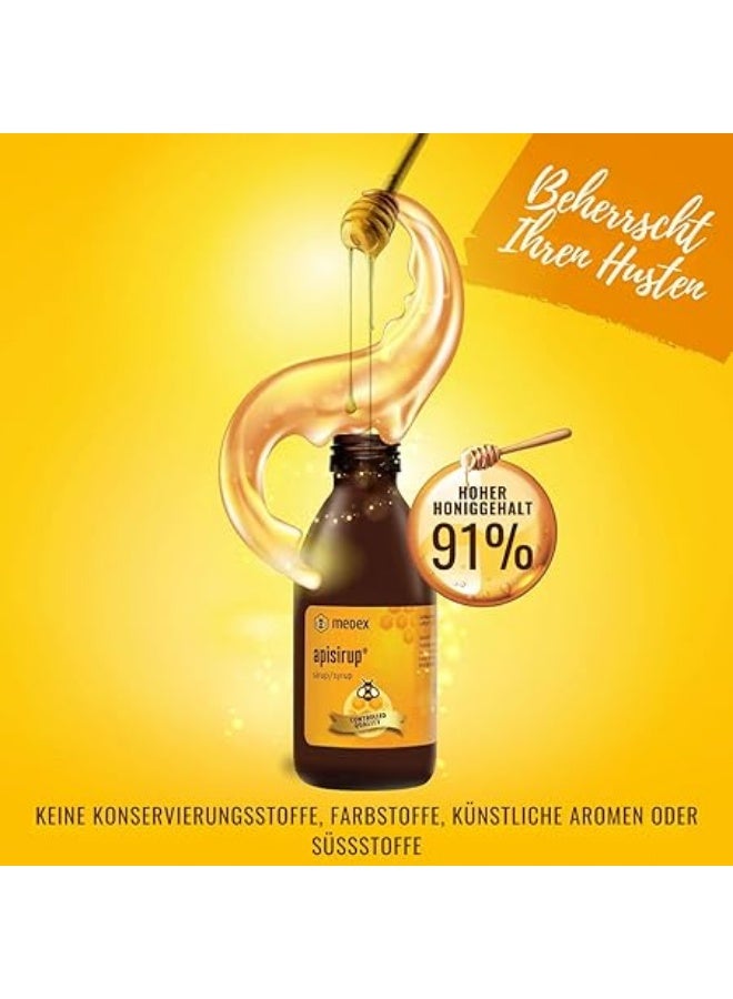 MEDEX APISIRUP HONEY SYRUP 140ML - Image 4