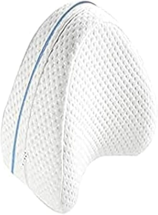 ARTH-ENTERPRISES Sleeping Memory Foam Support Pillow - Smoothing Pain Relief for Sciatica, Back, Hips, Knee, Joints and Pregnancy Leg Cushion with Washable Cover 
