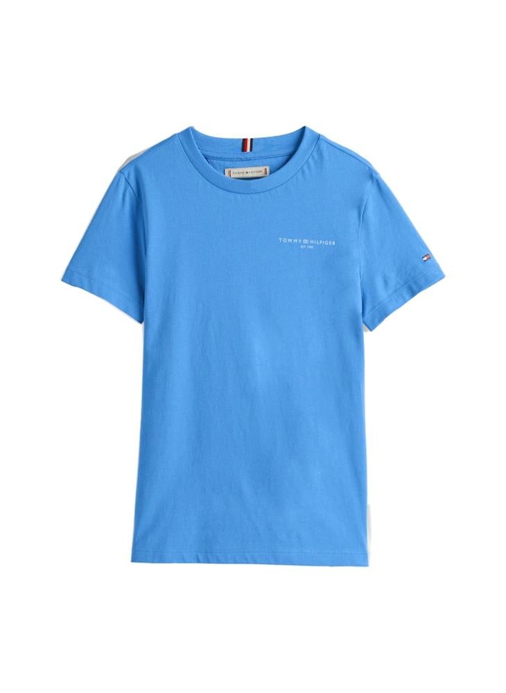 TOMMY HILFIGER - Kids Mini Croped Logo T-Shirt - Image 1
