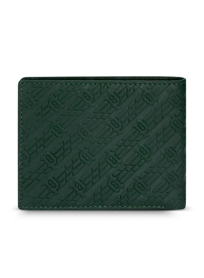 POLICE Hallmark Wallet For Men Bottle Green