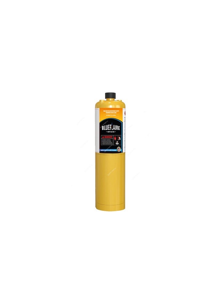 BlueFlame Mapp Gas Pro - High-Performance MAPP Gas for Welding, Brazing, and Soldering - 14.10 oz Cylinder 400g - Image 1