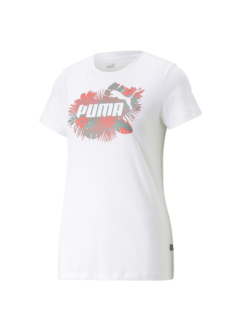 PUMA - Essentials+ Flower Power Womens T-Shirt - Image 1
