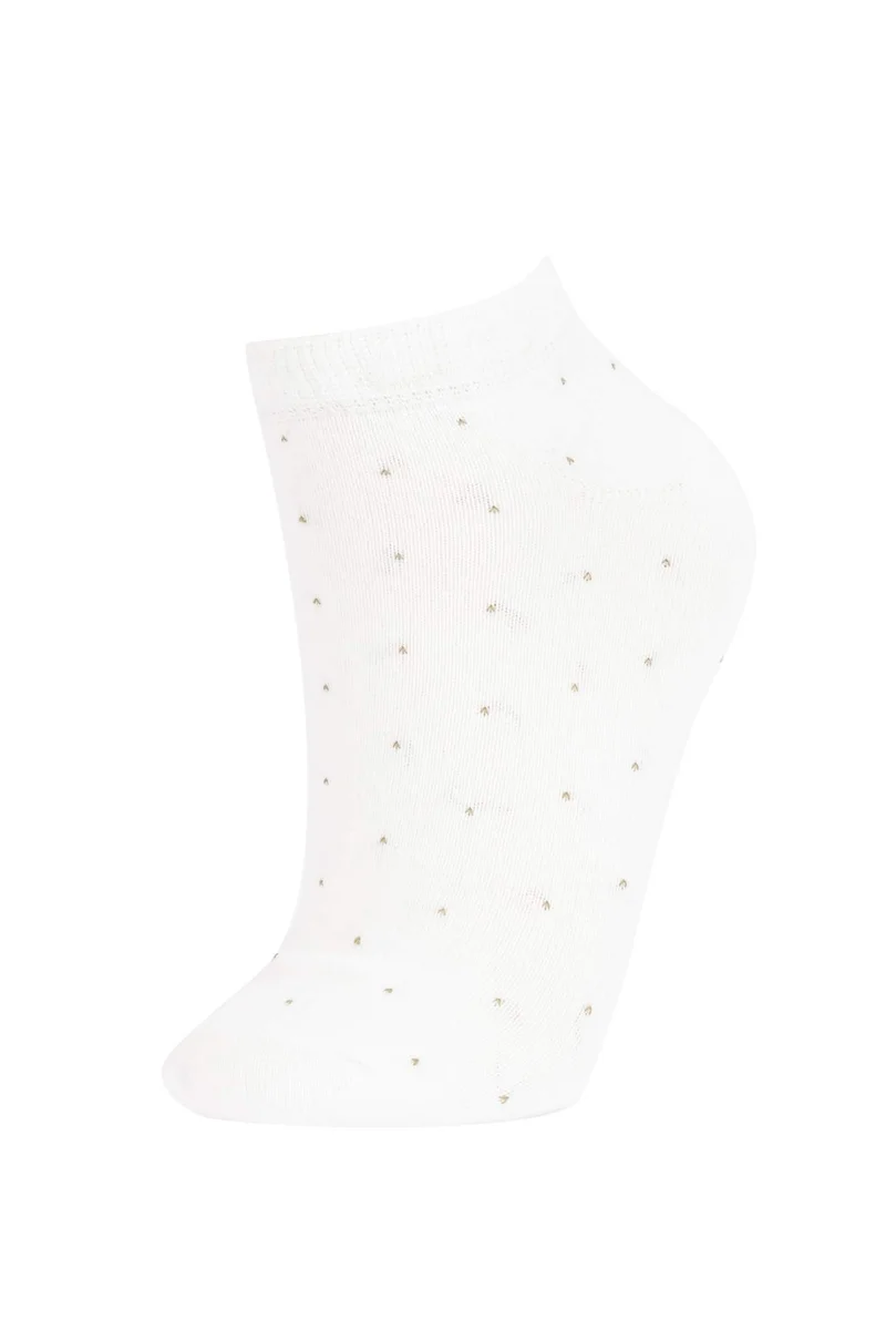 ديفاكتو Women 3 Pack Cotton Booties Socks