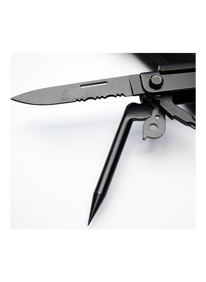 NIBEMINENT Folding Multifunctional Plier With Bag Black  - Image 5