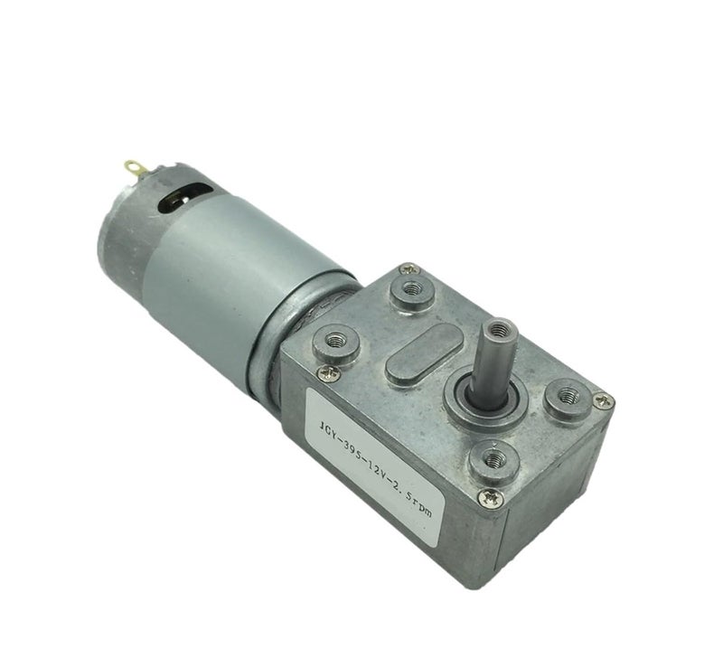12V 31rpm Worm Gear Motor DC 12 Volt Self Locking Reduction Gearbox Engine Package A - Image 2