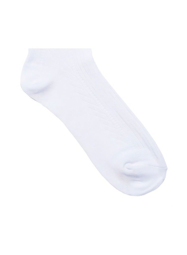 أيه إم بي إم جوارب رسمية للرجال (عبوة من 6) - بيضاء - Image 4