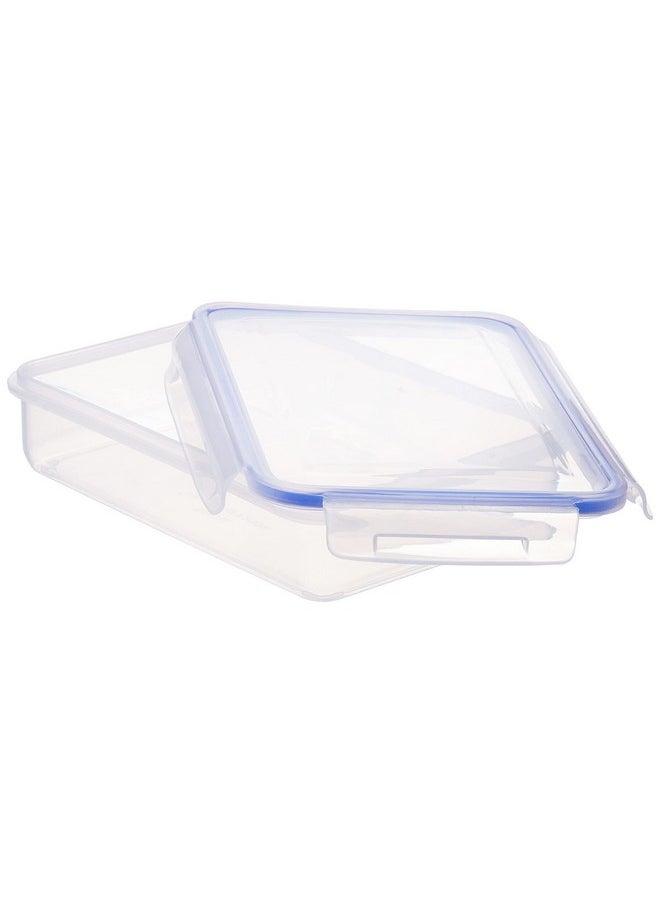 Aristo - Aristo Lock & Fresh 301 Plastic Storage Container For Storing grains, pulses, rice, wheat etc - 1100 ML, Transparent Clear, large (LOCK&FRESH301) (22 x 15.5 x 6cm) - Image 1