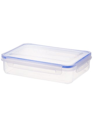 Aristo Lock & Fresh 301 Plastic Storage Container For Storing grains, pulses, rice, wheat etc - 1100 ML, Transparent Clear, large (LOCK&FRESH301) (22 x 15.5 x 6cm) - pzsku/Z549C967075FCBA17F604Z/45/1745998372/69f9facd-f387-4e59-86fd-434084c38c47