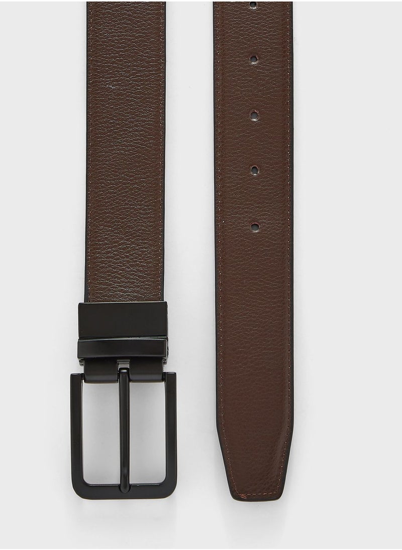 Robert Wood Faux Leather Formal Belt  - Image 4