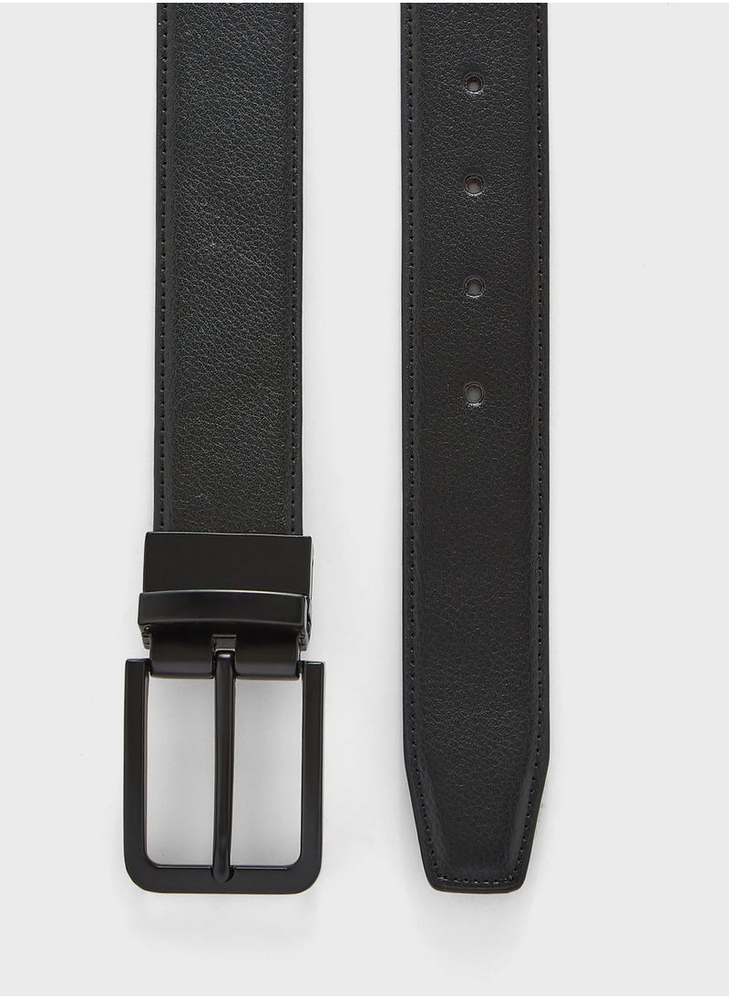 Robert Wood Faux Leather Formal Belt  - Image 5