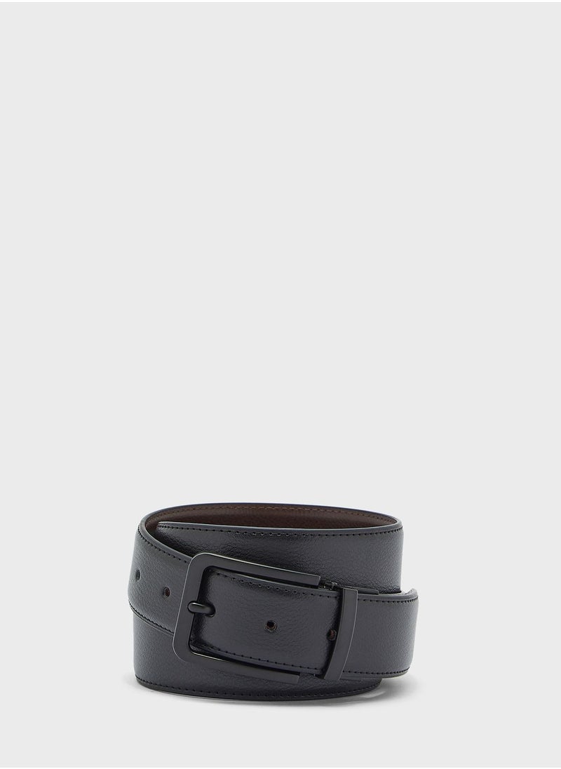 Robert Wood Faux Leather Formal Belt  - Image 3