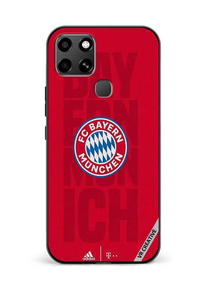 VR CREATIVE Protective Case Cover For Infinix Smart 6 Fc Bayern Munich Design Multicolour - Image 1