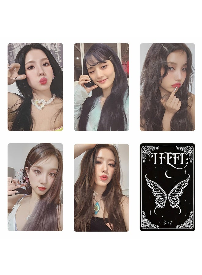 NIBEMINENT 6 Pcs Kpop (G)I-DLE Mini6 I feel PB Lomo Cards Card For Fans Collection Gifts - Image 1