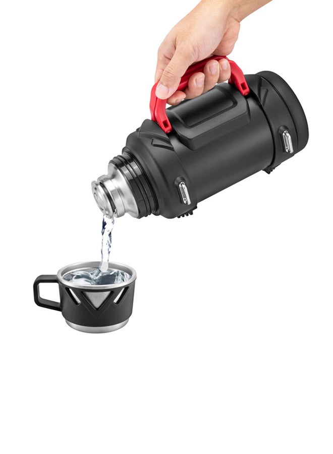 دي بي تي ترمس شاي وقهوة حار وبارد ستانلس ستيل, زمزمية شاي وقهوة للرحلات - Image 3