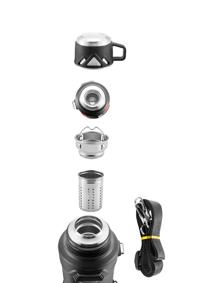 دي بي تي ترمس شاي وقهوة حار وبارد ستانلس ستيل, زمزمية شاي وقهوة للرحلات - Image 4