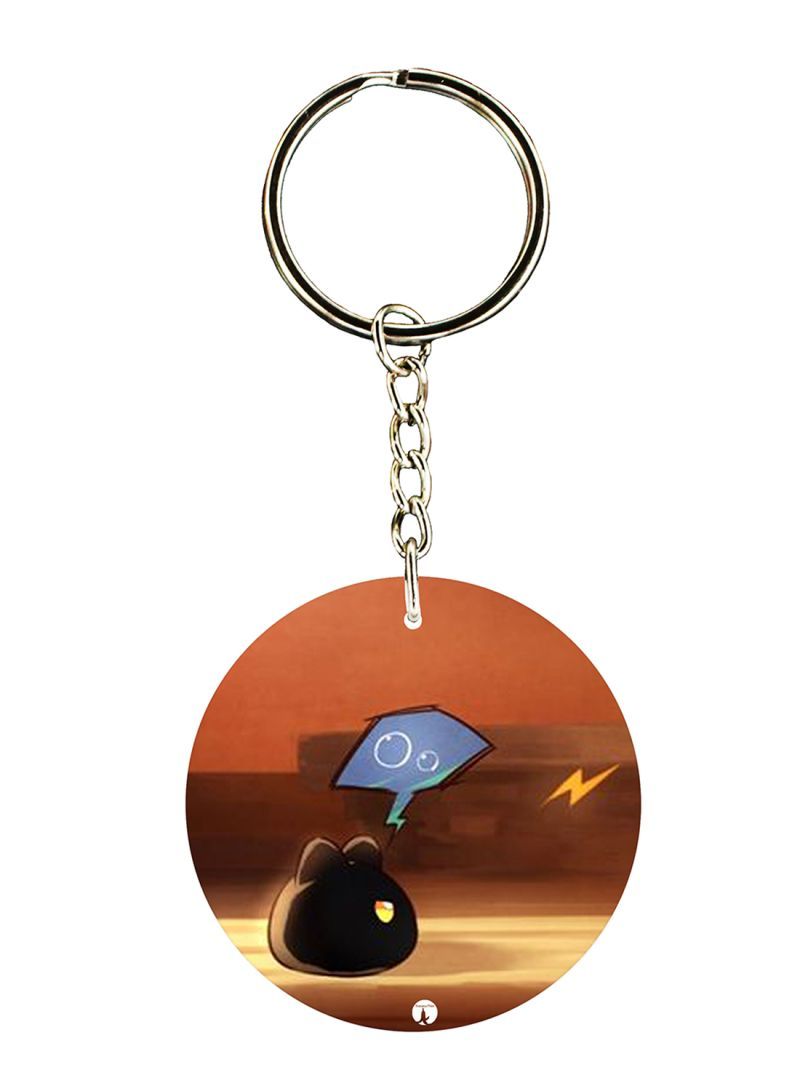 RKN Anime Digimon Printed Keychain