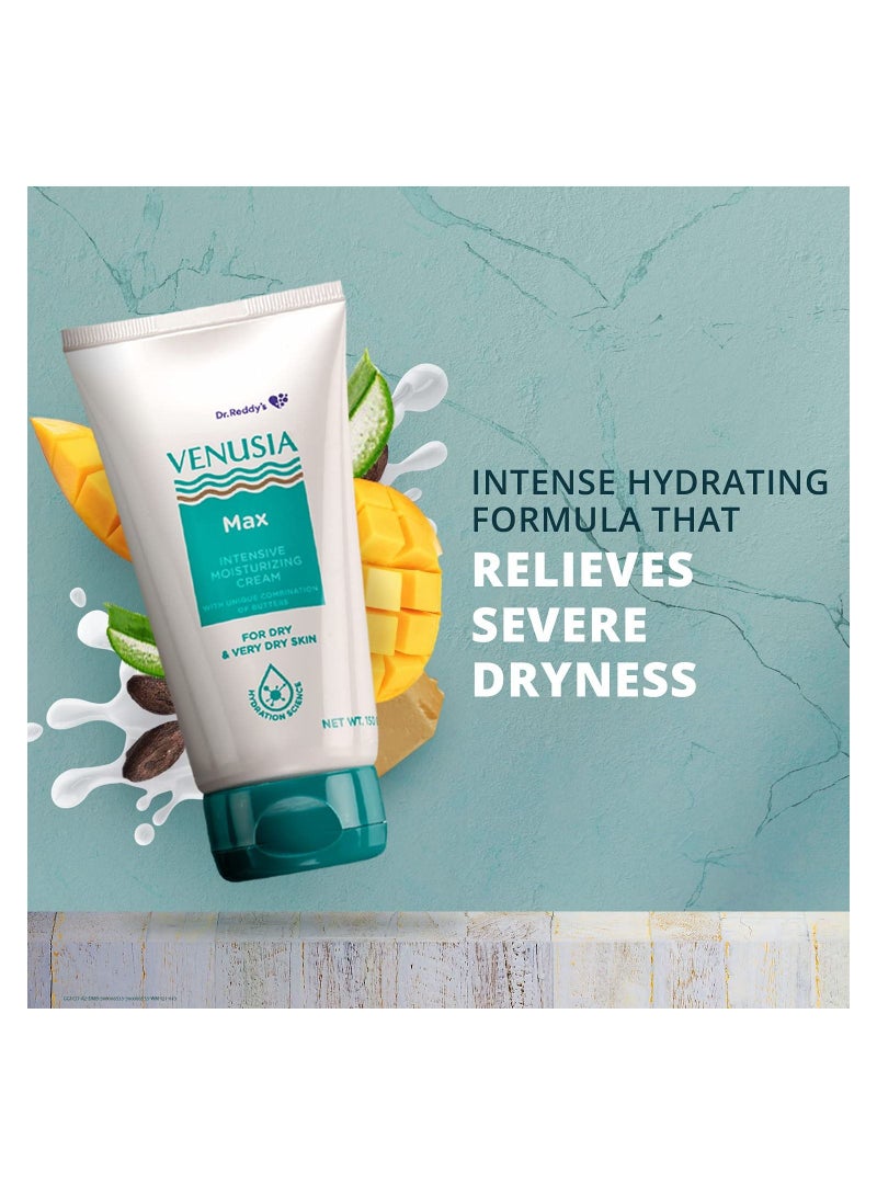 VENUSIA Max Intensive Moisturizing Cream For Dry Skin To Very Dry Skin 150 g - Image 2