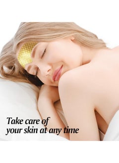 ROUSE 24K Gold Forehead Antiwrinkle Patch15 Pcs Collagen Forehead Lines Mask Forehead Frown Wrinkles Pads Tzone Patches Smooth Forehead Strips Moisturizing  - Image 4