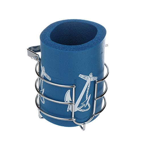 Seachoice Boat Beverage Holder, Thermal Insulator, Chrome Plated Brass - Image 2