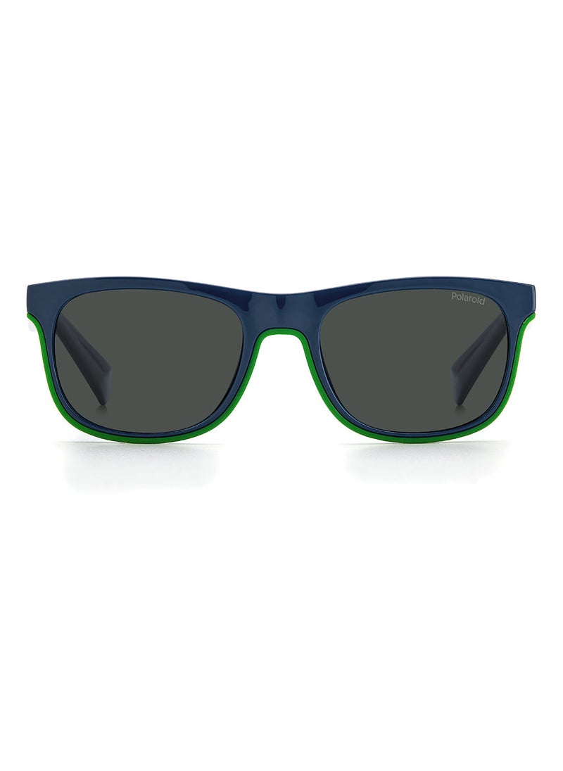 Polaroid Square Sunglasses Pld 8041/S Blue Grn 47  - Image 2