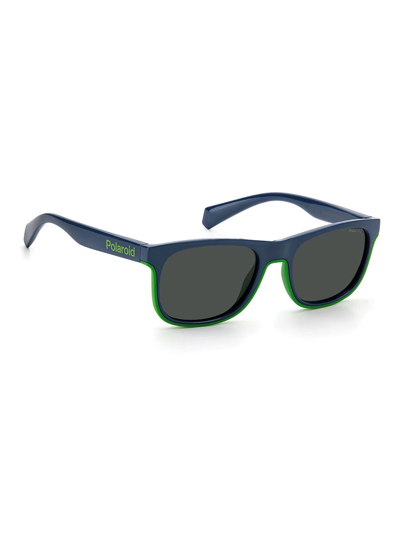 Polaroid Square Sunglasses Pld 8041/S Blue Grn 47  - Image 3