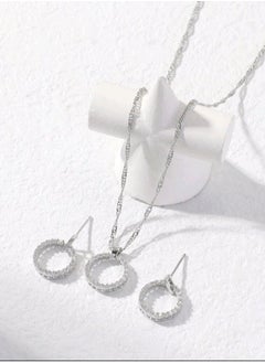 Jewelry For Life Luxury Jewellery Set For  Women Inlaid With Zirconia  - Image 2
