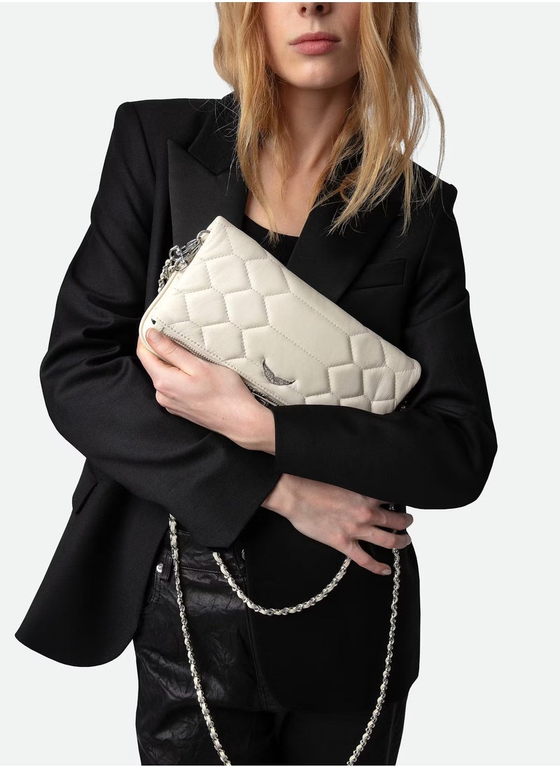 ZADIG & VOLTAIRE - ZADIG & VOLTAIRE Rock Quilted Clutch - Image 1