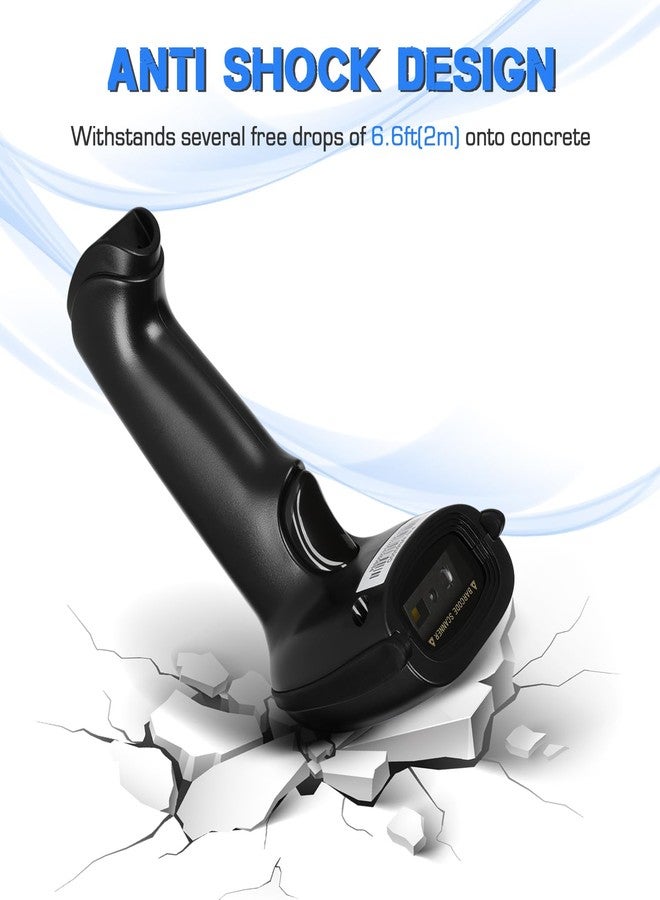 WoneNice USB 2D Barcode Scanner – Handheld Wired QR/PDF417/Data Matrix Reader for POS, Retail, Warehouse & Mobile Payment - Image 4