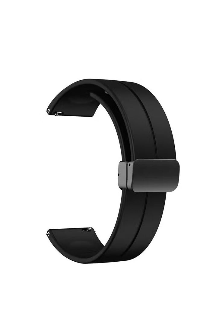 UMIXPRO Silicone Watch Band For CMF by Nothing Watch Pro/Watch Pro 2 Watchband Bracelet Magnetic Folding Buckle Soft Silicone Replacement Straps for Men Women - Image 1