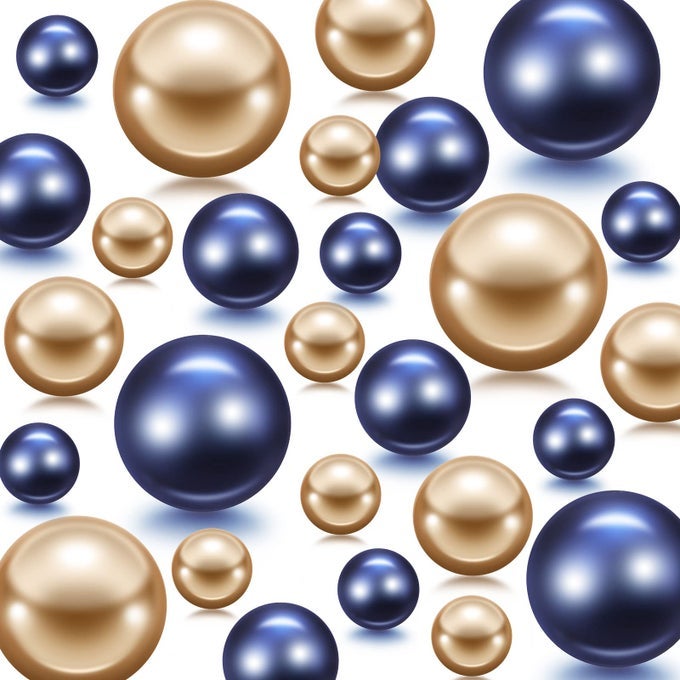 200 PIECES PEARL BEADS FOR VASE FILLER CENTERPIECES NO HOLES PEARL MAKEUP BEADS FOR WEDDING HOLIDAY PARTY HOME BRUSHES HOLDER DECOR 10142030 MMGOLD DARK BLUE