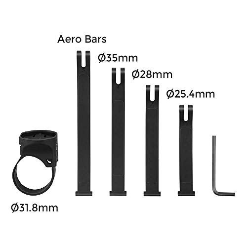 Magicshine حامل مقود Magicshine متوافق مع أضواء الدراجات من نوع Garmin 1/4 دوران، عدادات السرعة، GPS، كاميرات الحركة وغيرها من الأجهزة. يأتي مع أضواء الدراجات Allty و MJ-900S/906S الافتراضية. - Image 5