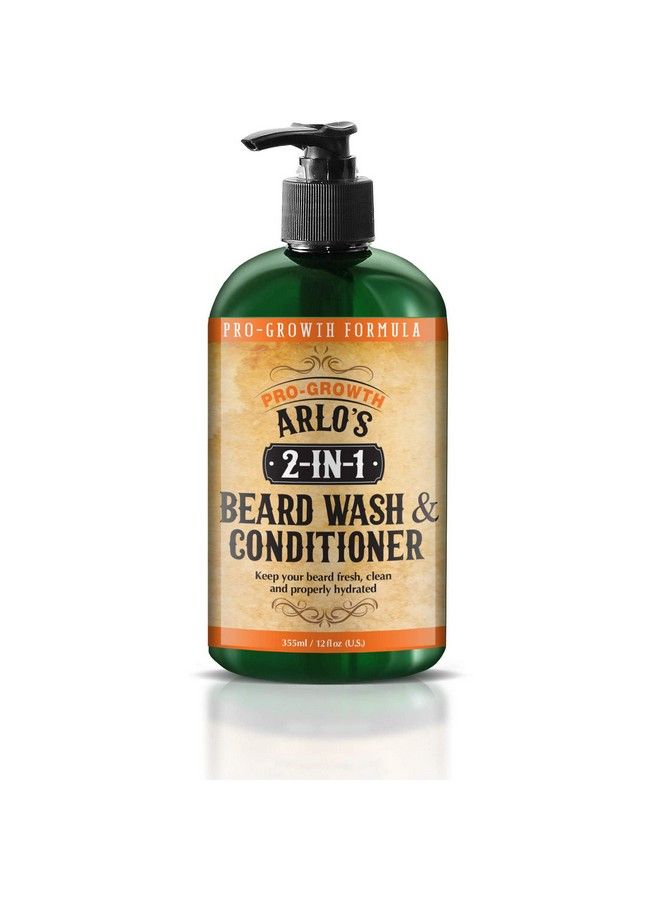 Arlo's 2In1 Progrowth Beard Wash And Conditioner 12 Oz With Progrowth Beard Oil 2Pc Kit - Image 5