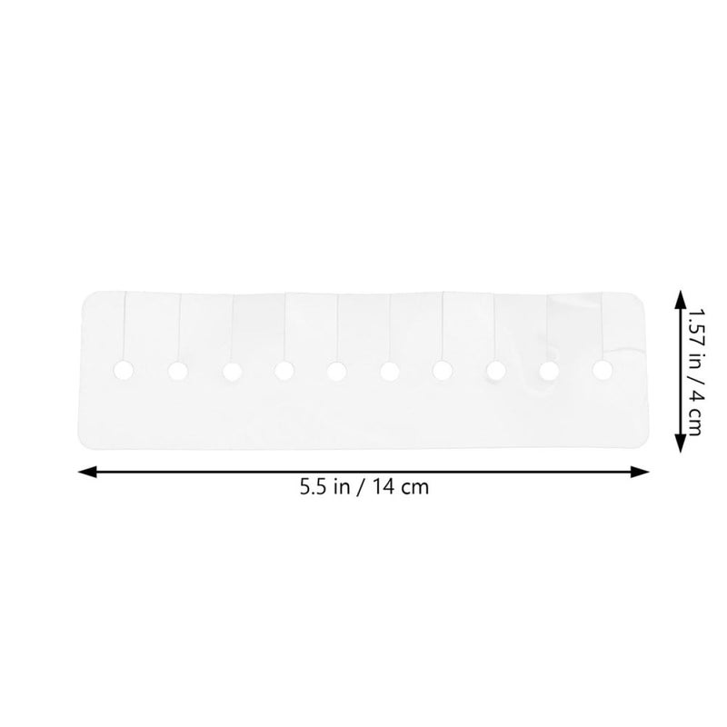 20pcs 10-hole Heat Shield Guards Hair Extension Pads Multi-function Hair Bonding Glue Protector Templates and Extension Application - Image 2