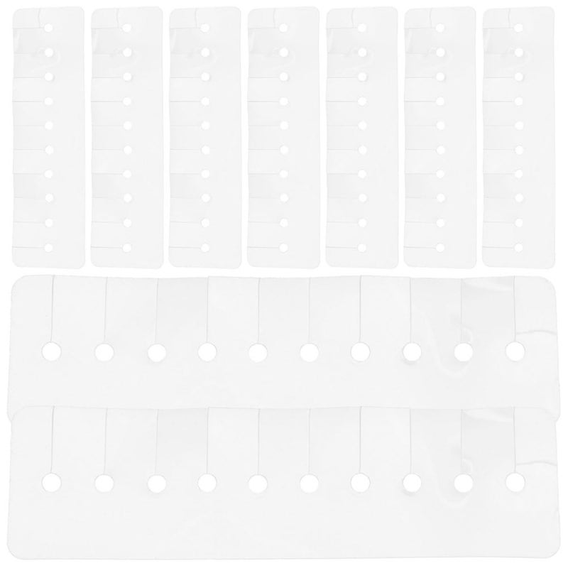 20pcs 10-hole Heat Shield Guards Hair Extension Pads Multi-function Hair Bonding Glue Protector Templates and Extension Application - Image 1
