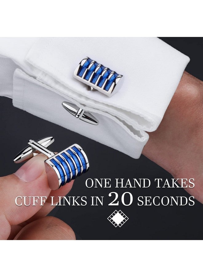 HAWSON Ufflinks And Tuxedo Studs Set In Gift Box, Easy To Wear, Gifts Or Jewelry For Men, Wedding Accessories, Designed By Hawson. - Image 2