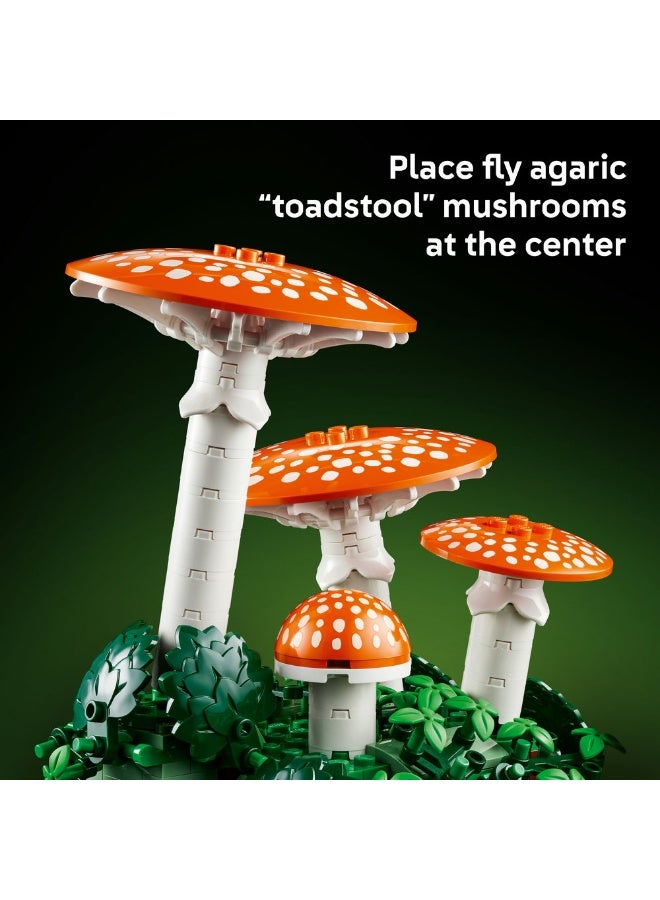 LEGO Botanicals Woodland Mushrooms Decor Set 11505 (Age 18+, 806 Pieces) - Image 4