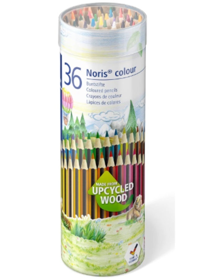 ستدلر مجموعة أقلام الرصاص الملونة ستيدلر نوريس - 36 قطعة - Image 1