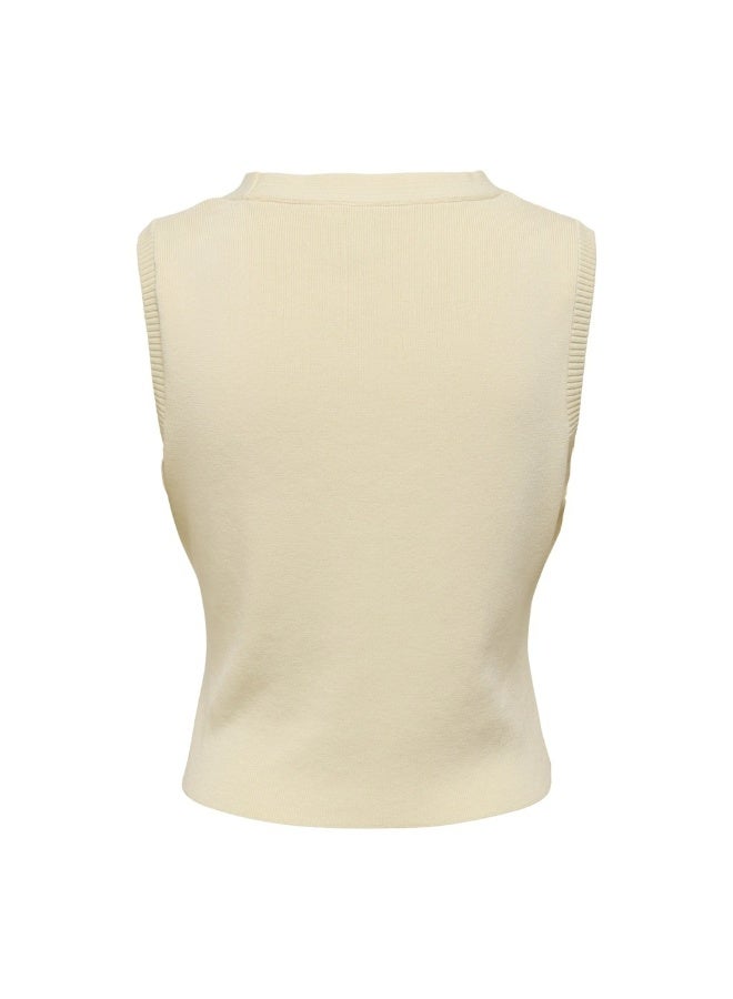 ONLY Onlalice Sl Vneck Vest Cc Knt - Image 2