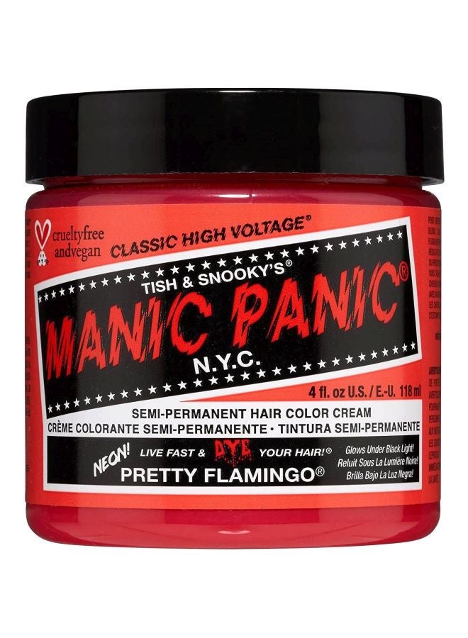 Manic Panic Semi-Permanent Hair Colour Cream Pretty Flamingo 118ml - Image 1