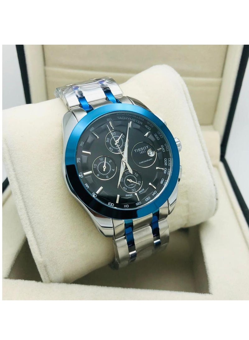 TISSOTI Modern Wrist Analog Watch Multicolour 