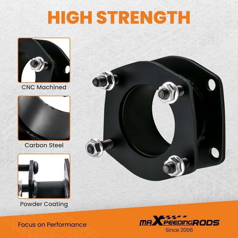 maXpeedingrods مجموعة رفع maXpeedingrods 2" لجيب جراند شيروكي WK و كومندر XK (2006-2010) - Image 2