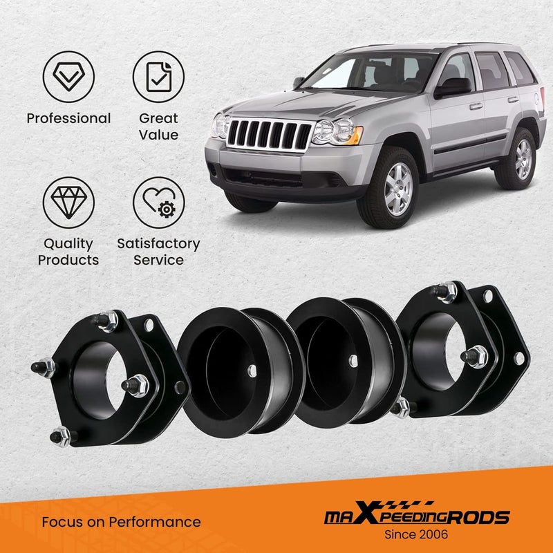 maXpeedingrods مجموعة رفع maXpeedingrods 2" لجيب جراند شيروكي WK و كومندر XK (2006-2010) - Image 4