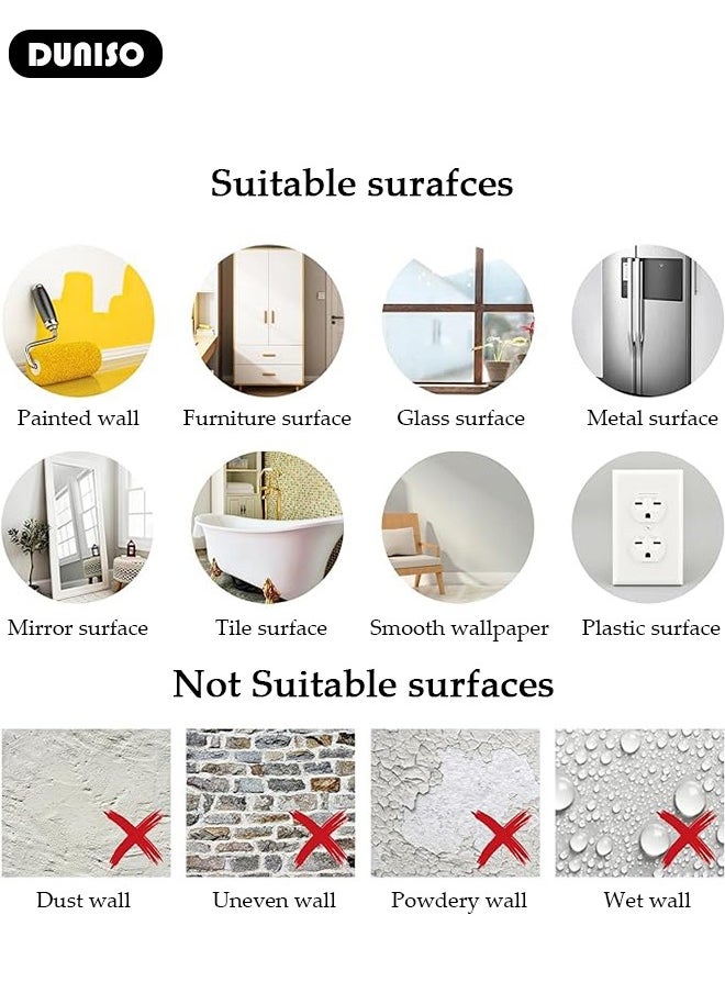 DUNISO Wall Decals, Removable DIY Art Wall Decors, Self-Adhesive Cartoon Animal Wall Stickers, Star Animal Wall Stickers, Balloon Animal Wall Stickers for Nursery Kids Room Playroom Decor  - Image 3
