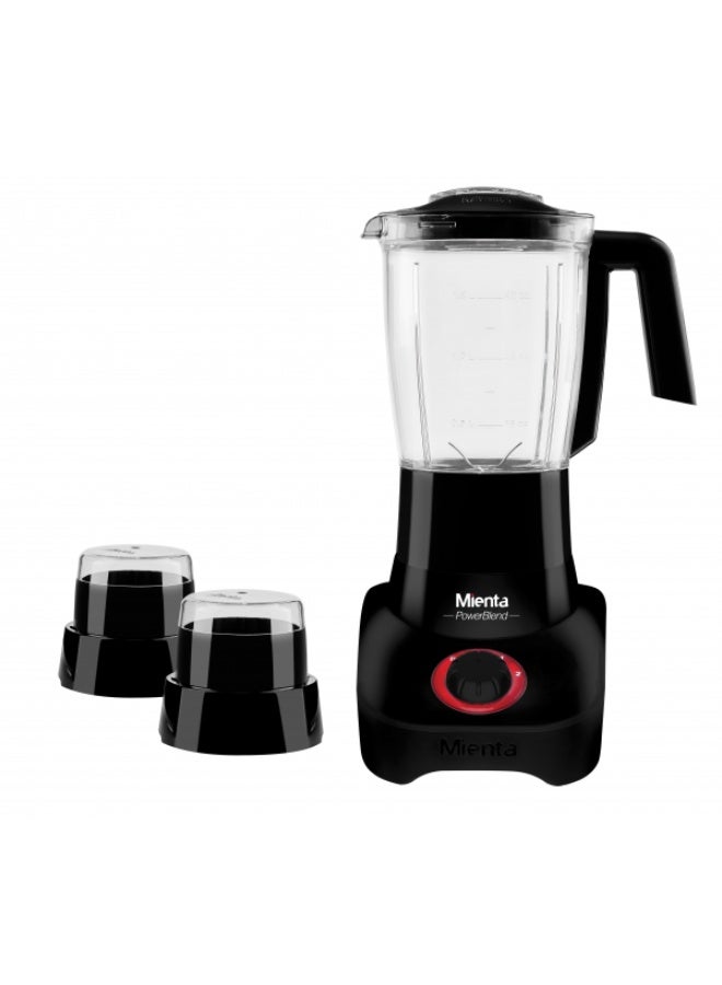 Mienta Blender  1.75L –800W – Black– Model BL1271G - Image 1