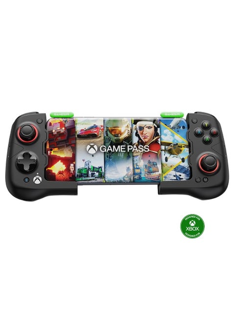 Classic Gamepad GameSir X4 Aileron Bluetooth Mobile Gaming Controller for Android with Hall Effect Joysticks-Split Design with Carrying Case-Play Diablo Immortal, Minecraft, Fortnite, Dead Trigger 2 & More