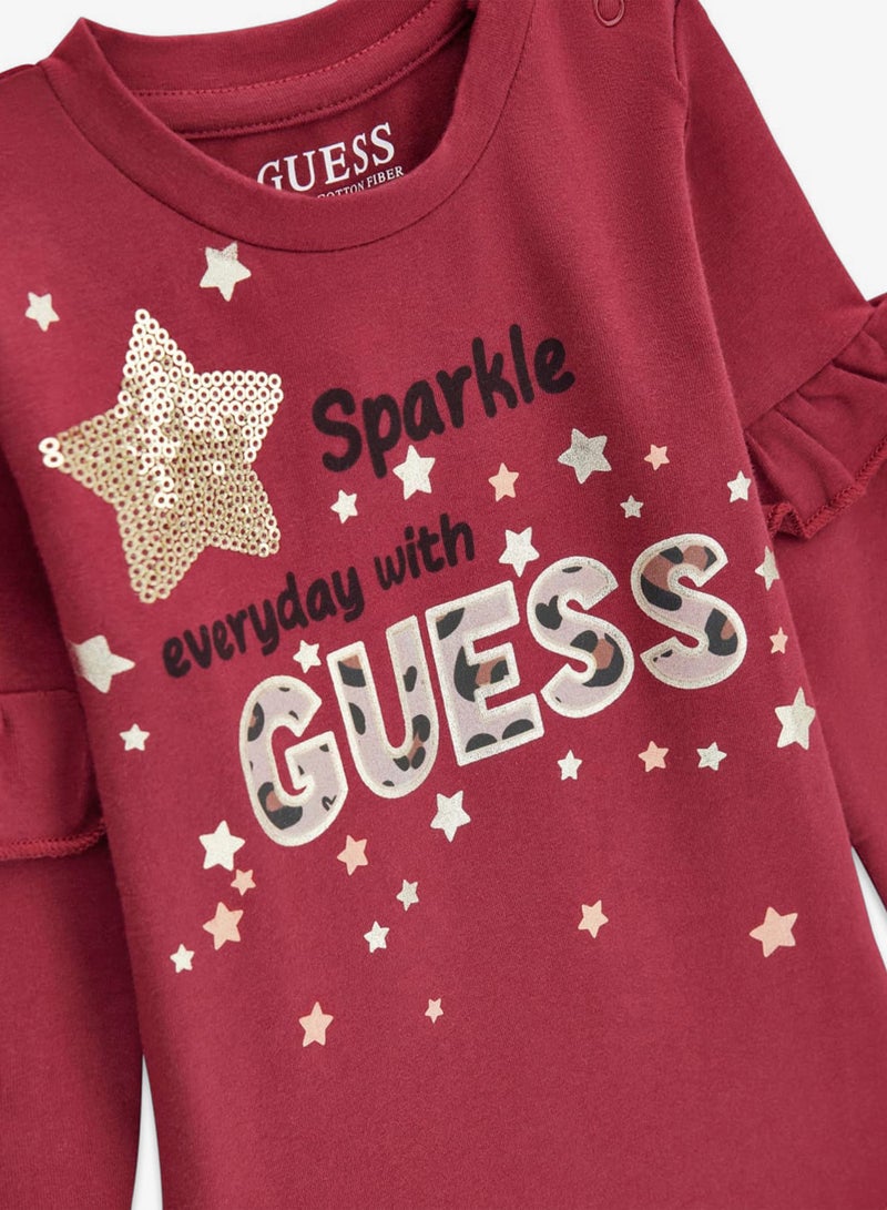 GUESS Kids Crew Neck Shirt and Leggings Sets - Image 3