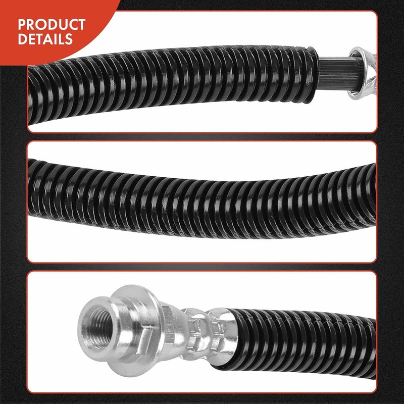A-Premium Rear Driver Brake Hydraulic Hose for Cadillac DTS - Image 5