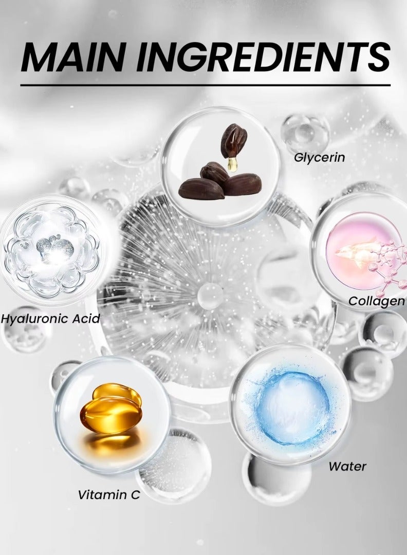 WEST MONTH Temporary Eye Tightener Firm Eye Skin Eye Tightening Cream Instant Reduces Under Eye Bags Wrinkle Dark Circles Make up Eye Firmer Instant Eye Firm Cream Instant Firm Eye Tightening Cream Fast Firming Eye Cream 30ml - Image 5