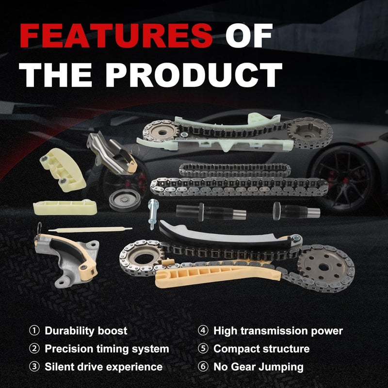 Autodevil Engine Timing Chain Kit for Ford and Mazda 4.0L SOHC Engines - Image 5