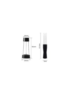 MIBRU Coffee Needle Pen Size Design With Tamper Compatible Replacement 58mm 53mm 51mm Distributor Leveler Tool Conglomerate Type Professional Barista Coffee Powder Stirring Tool with base Aluminum  - Image 4